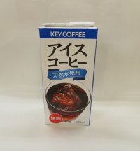 KEY　アイスコーヒー　無糖　１ℓｘ６本