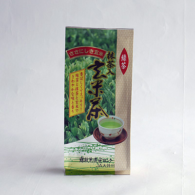 画像1: 静岡県産　抹茶入りササニシキ玄米茶